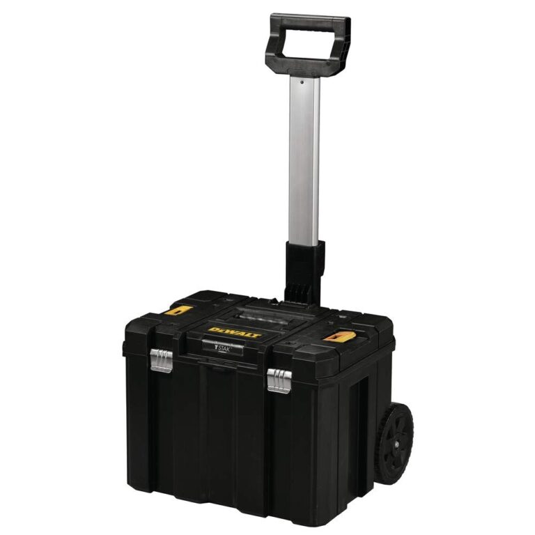 DEWALT Tool Box With Wheels TSTAK Deep Box With Wheels DWST17820 Amazon