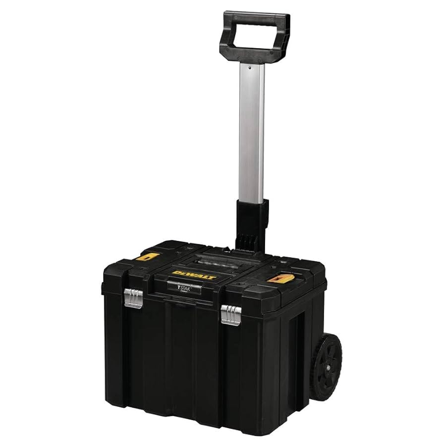 DEWALT Tool Box With Wheels TSTAK Deep Box With Wheels DWST17820 Amazon