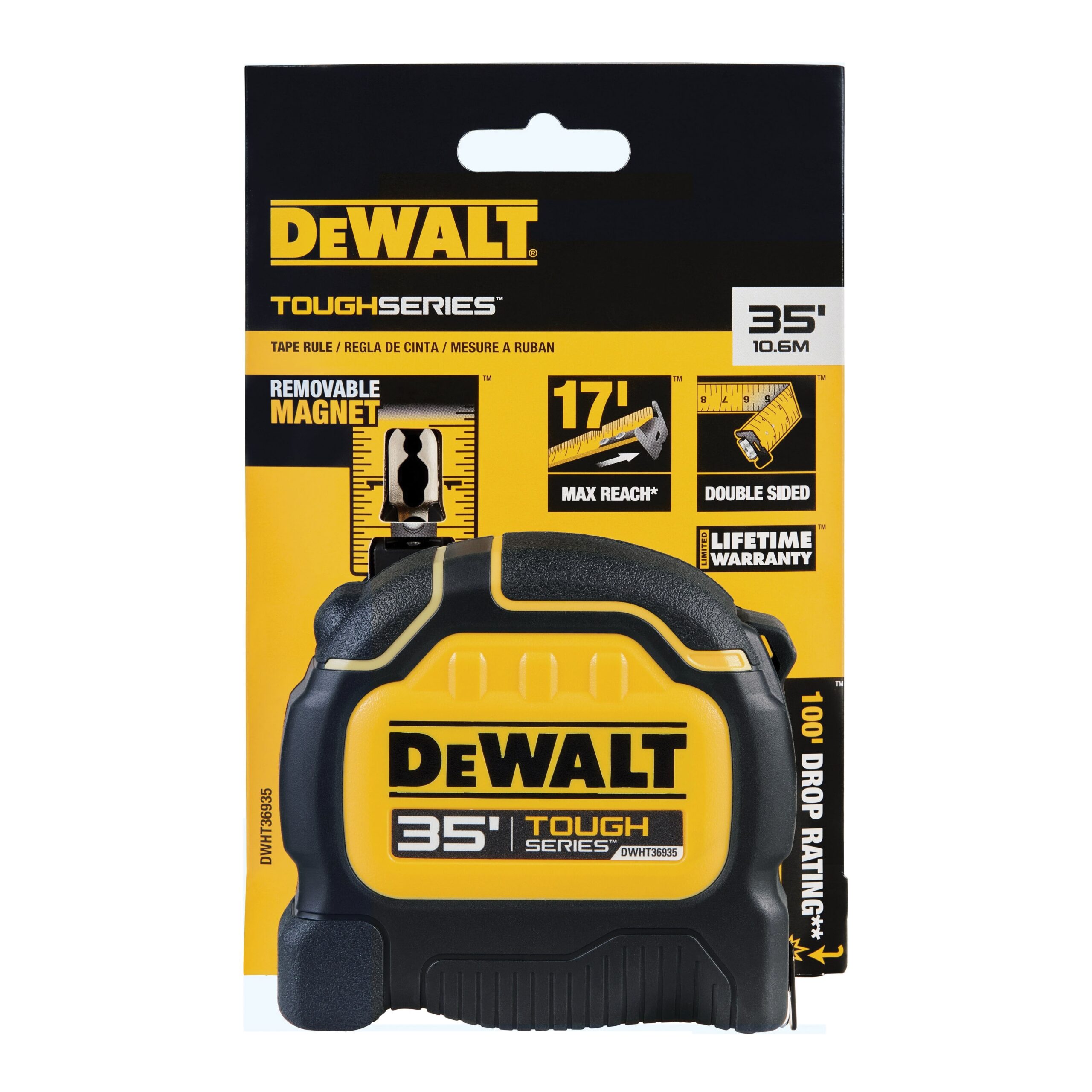 dewalt tape measure warranty