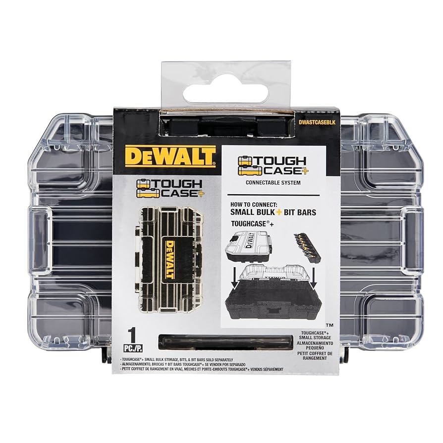 DEWALT ToughCase Tool Box For Small Parts 1 Compartment 