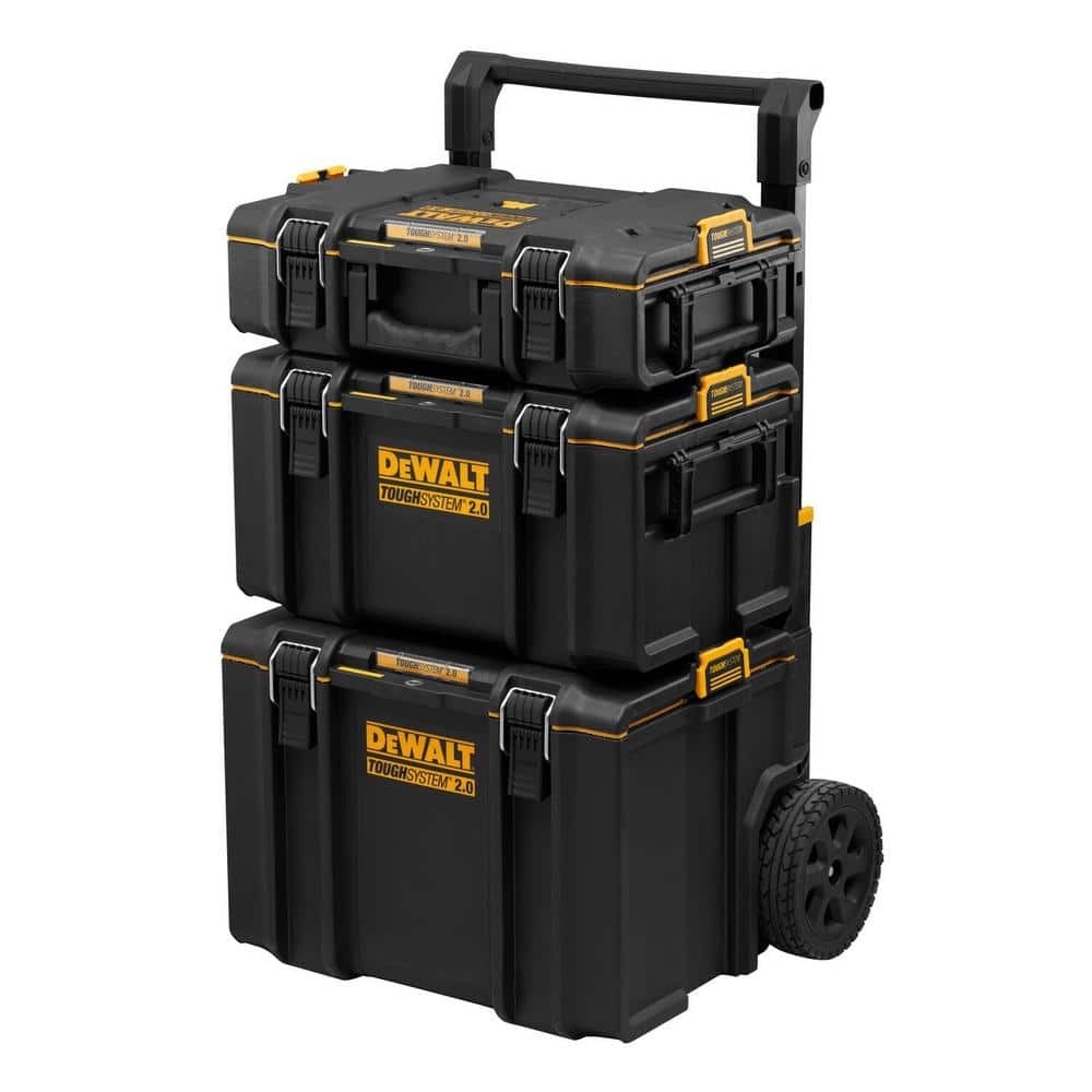 DEWALT TOUGHSYSTEM 2 0 24 In Tower Tool Box System 3 Piece Set DWST60437 The Home Depot