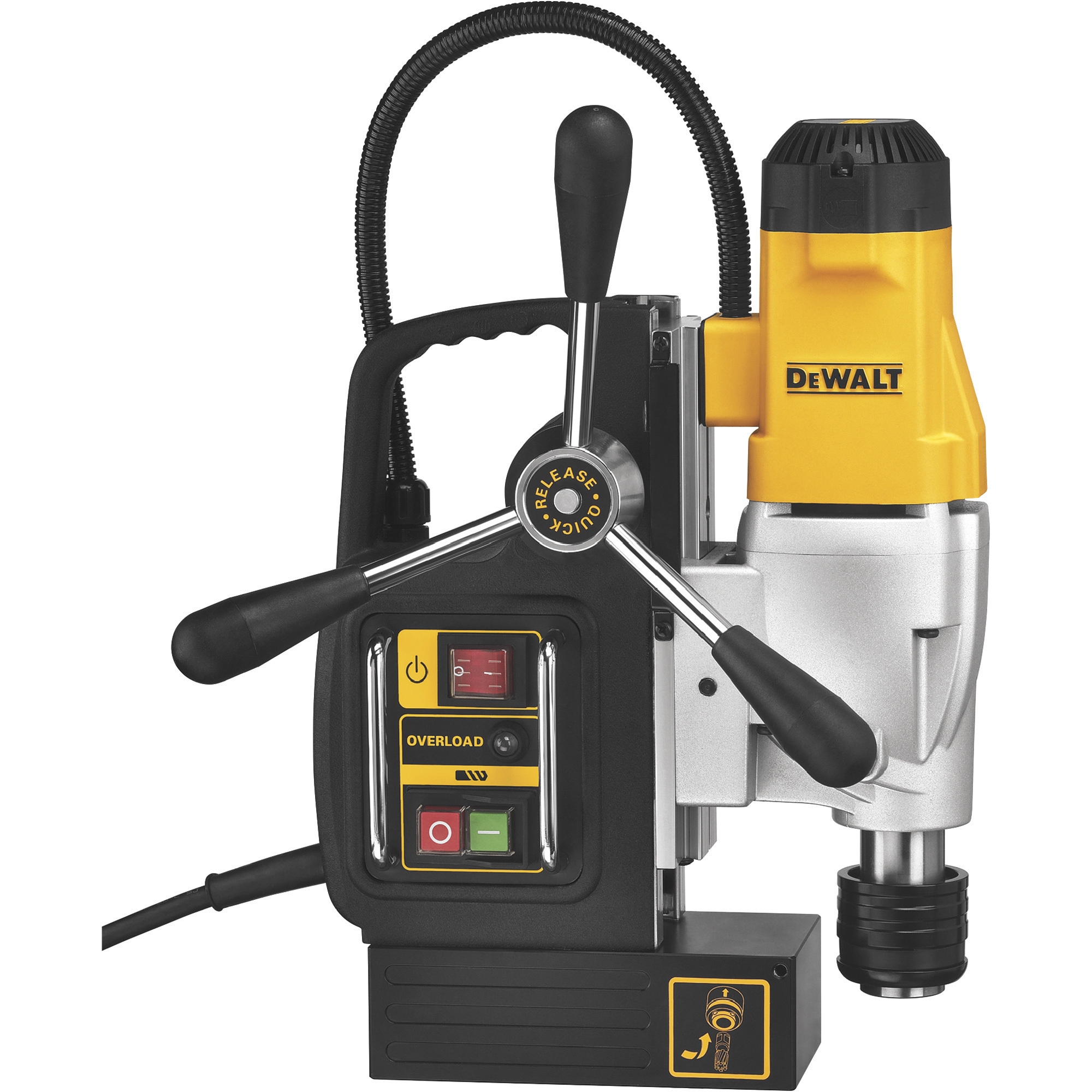 DEWALT Two Speed Magnetic Drill Press 10 Amp 300 450 RPM Model DWE1622K Northern Tool
