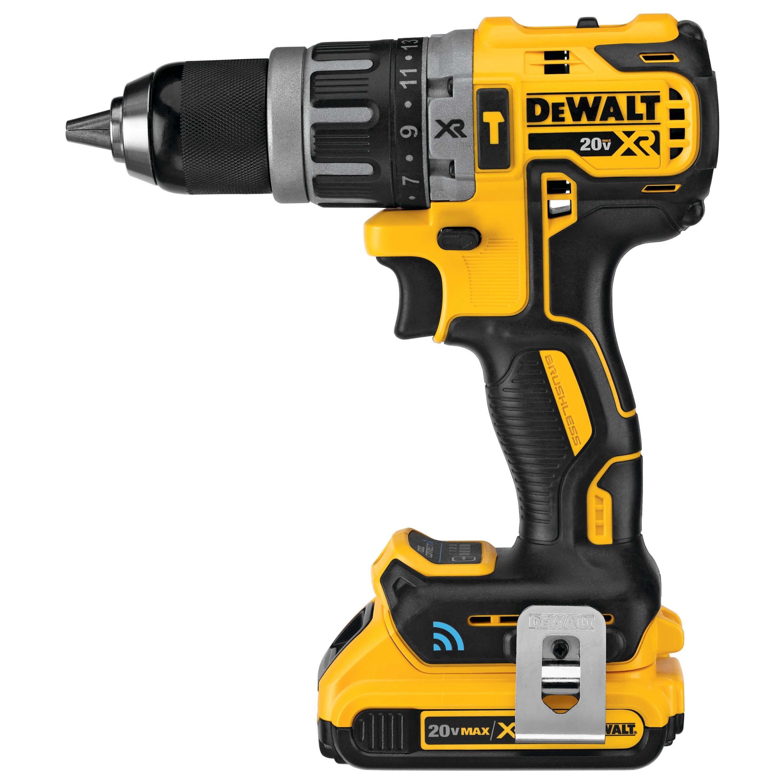 DEWALT XR 1 2 in 20 volt Max Variable Brushless Cordless Hammer 