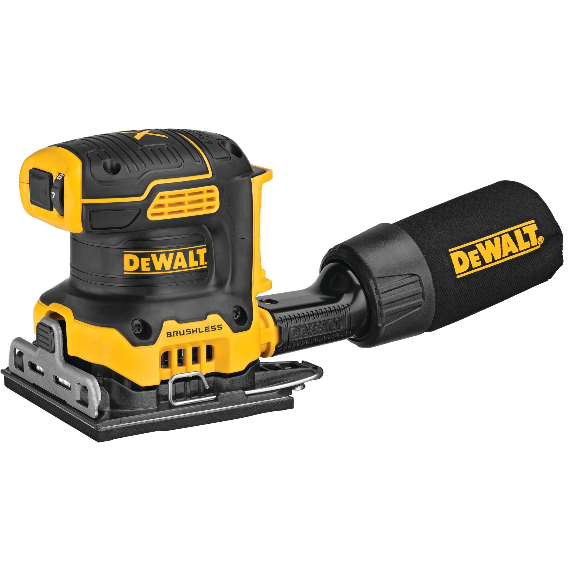 DEWALT XR 20 Max 20 Volts Brushless Variable Sheet Cordless Sander With Dust Management Battery Not Included DCW200B At Lowes
