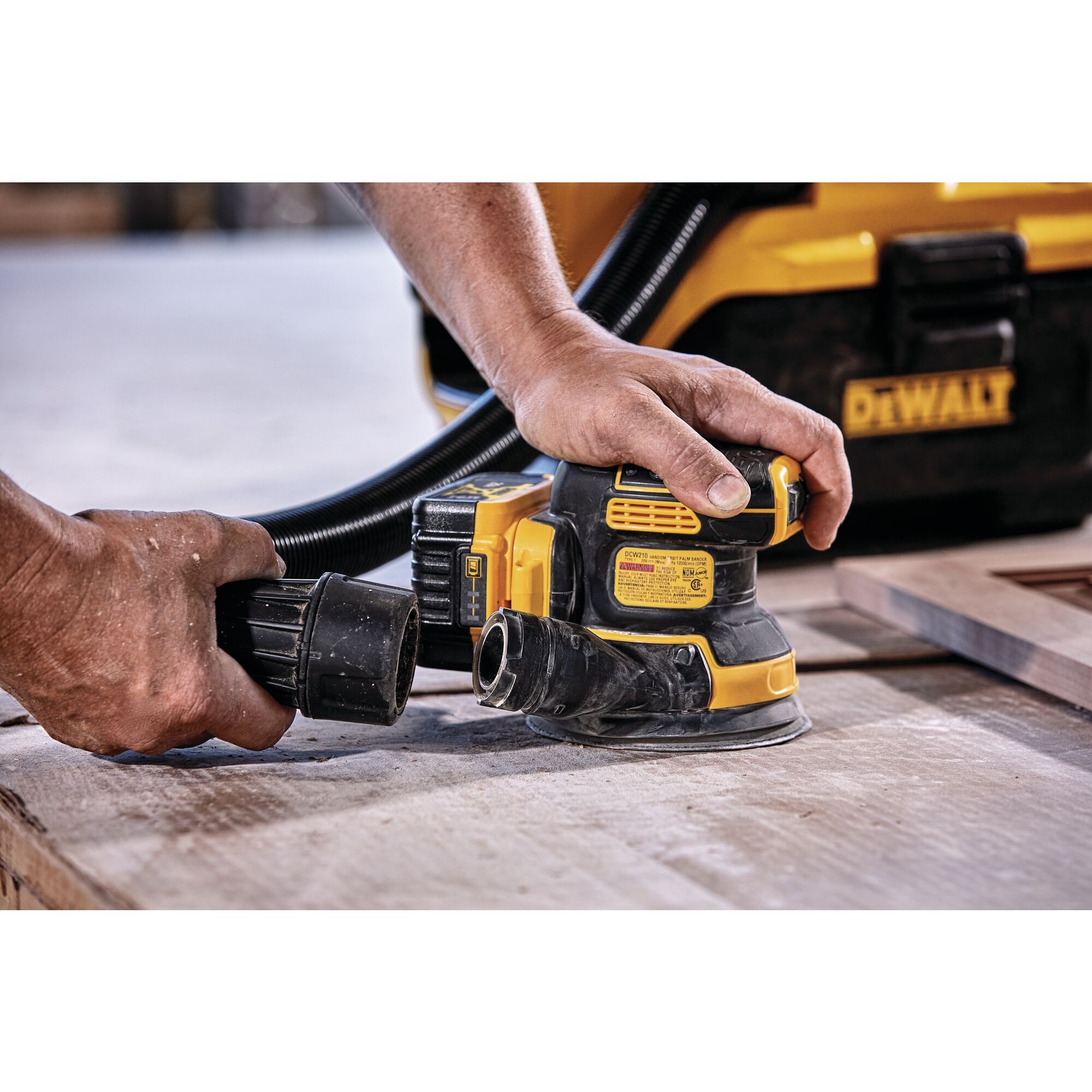dewalt orbital sander cordless