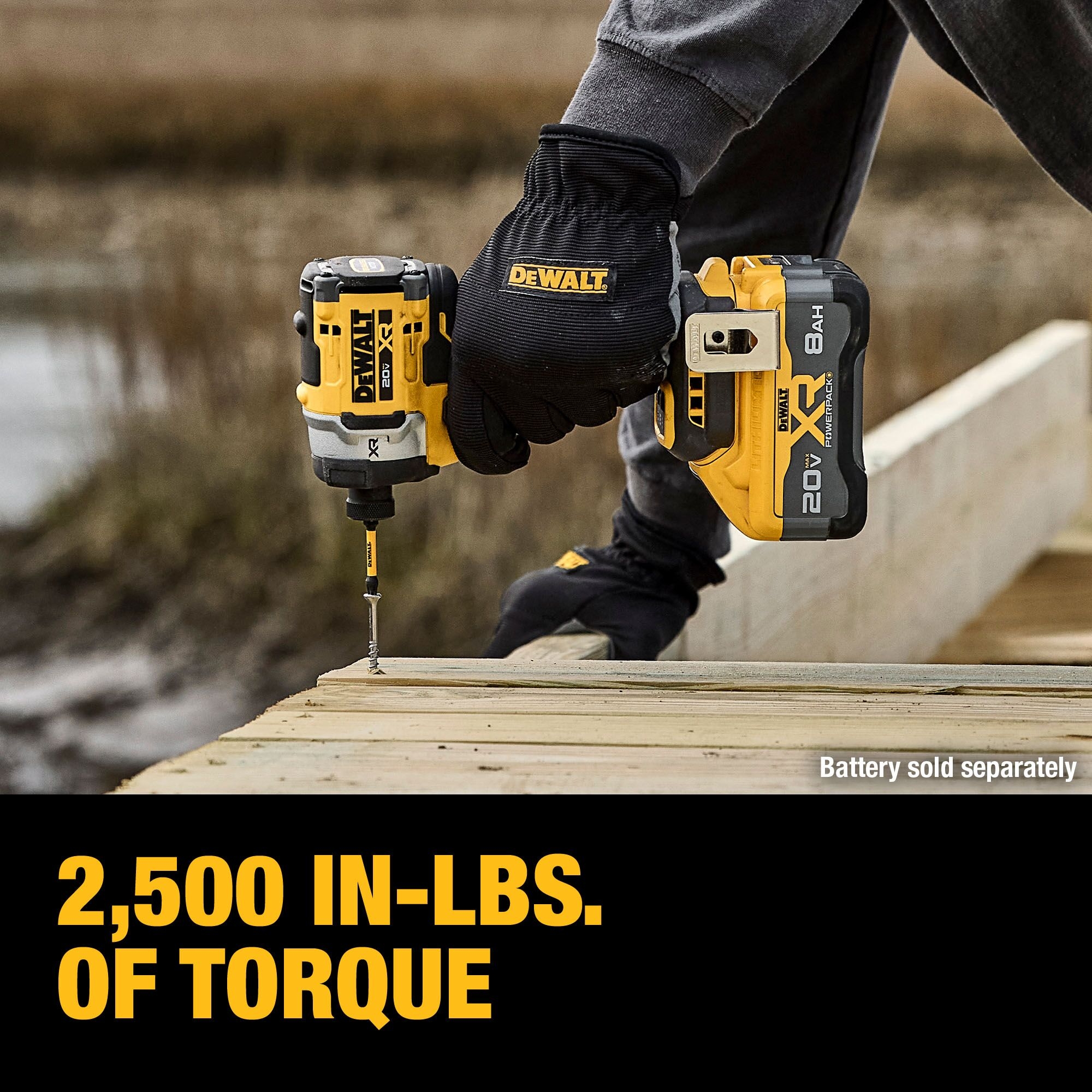 DEWALT XR 20 volt Max 1 4 in Brushless Cordless Impact Driver Charger Not Included DCF860B At Lowes