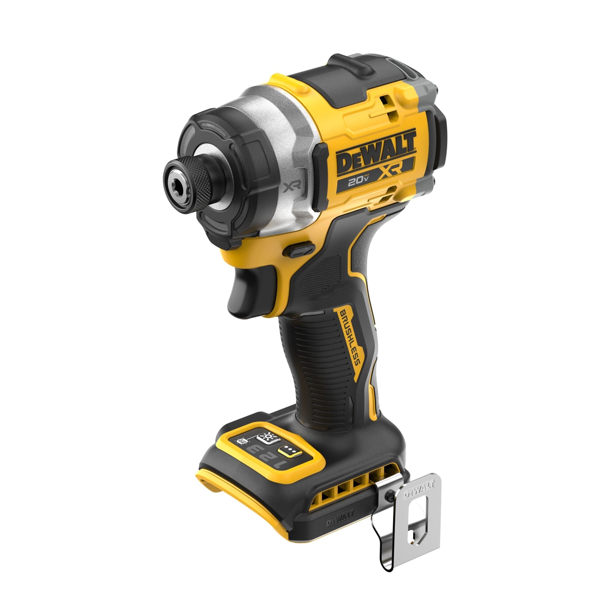 DEWALT XR 20 volt Max 1 4 in Brushless Cordless Impact Driver Charger Not Included DCF860B At Lowes