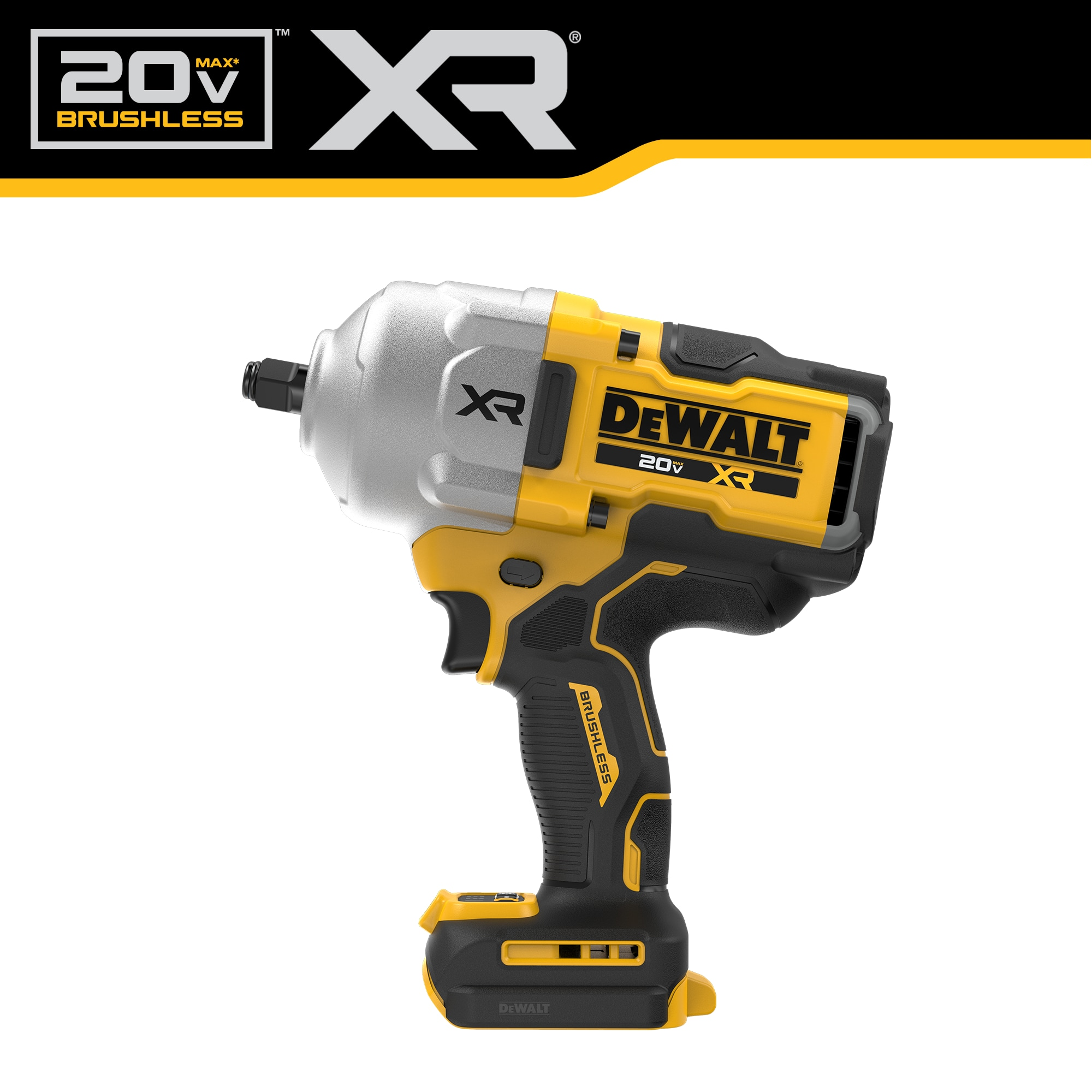 DEWALT XR 20 volt Max Variable Brushless 1 2 in Drive Cordless Impact Wrench Battery Not Included And Charger Not Included DCF961B At Lowes