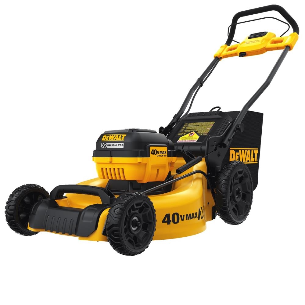 DEWALT XR 40 volt Max 20 in Push Cordless Lawn Mower 6 Ah At Lowes