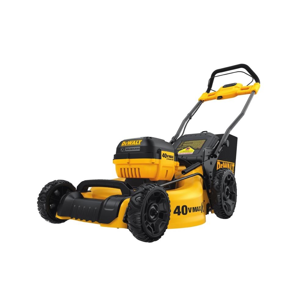 DEWALT XR 40 volt Max 20 in Push Cordless Lawn Mower 6 Ah At Lowes