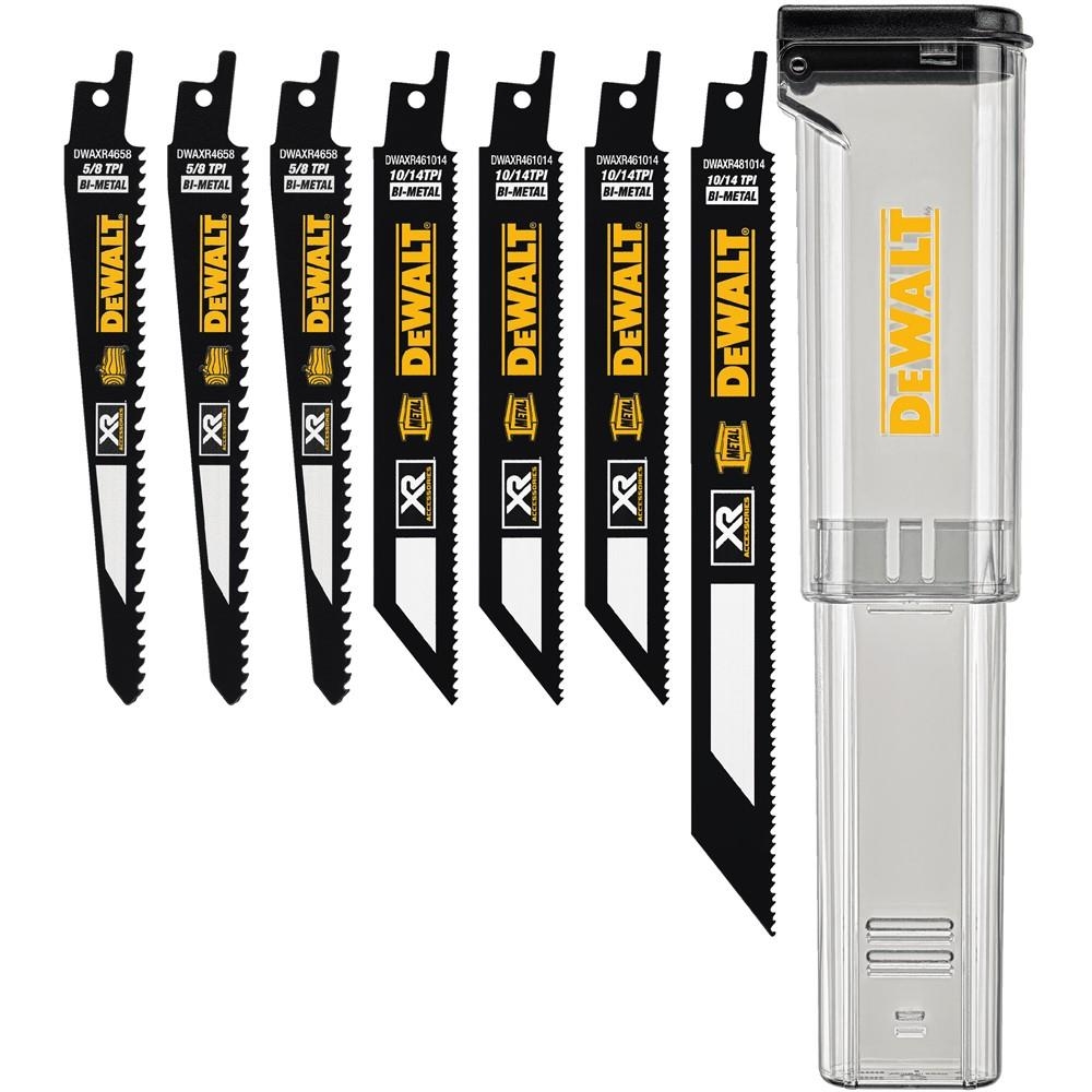 DEWALT XR Bi metal Wood Metal Cutting Reciprocating Saw Blade 8 Pack At Lowes