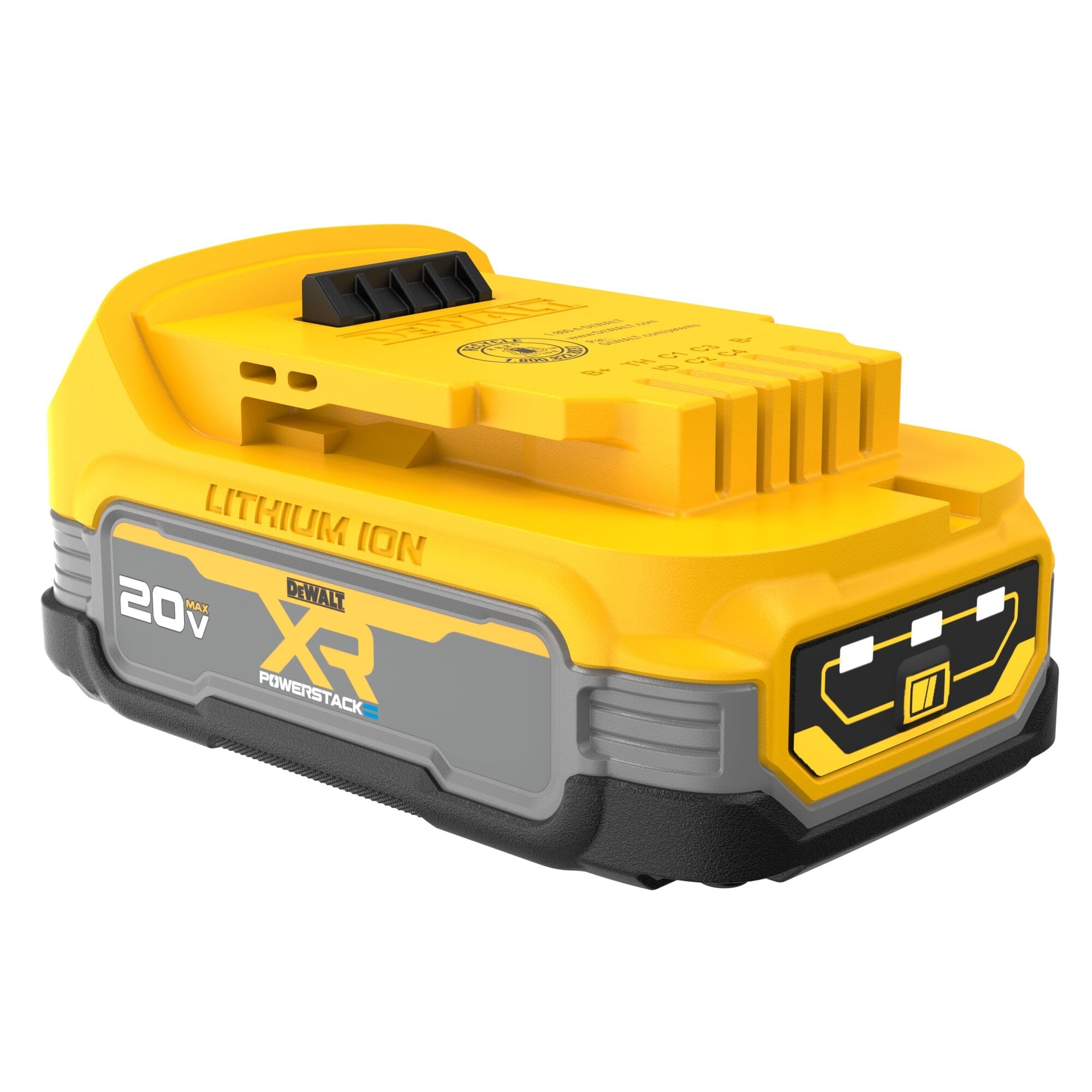 DEWALT XR POWERSTACK 20 V 2 Pack Lithium ion Battery 1 7 Ah DCBP034 2 At Lowes