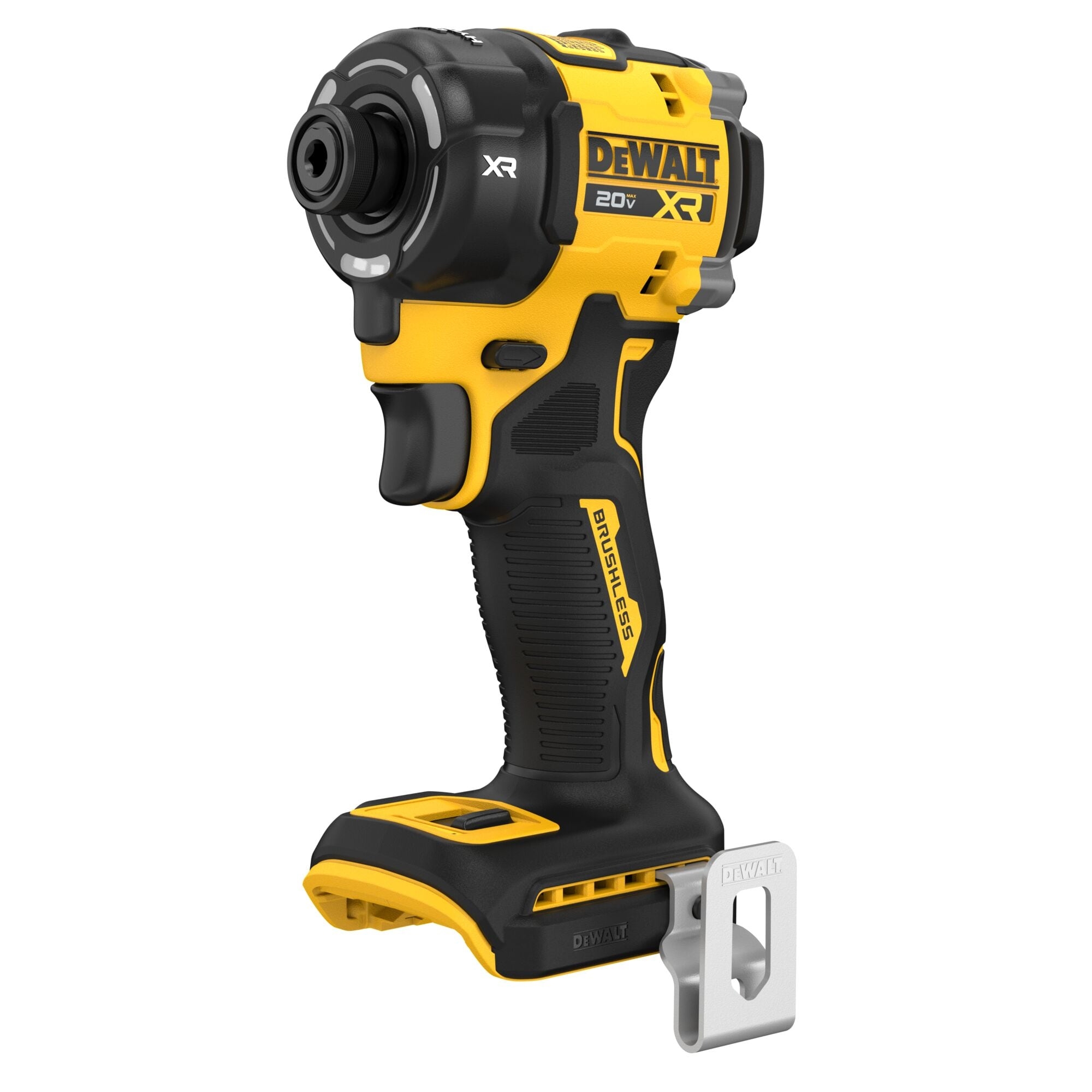 DEWALT XR Quiet Hydraulic 20 volt Max 1 4 in Brushless Cordless Impact Driver Charger Not Included DCF870B At Lowes