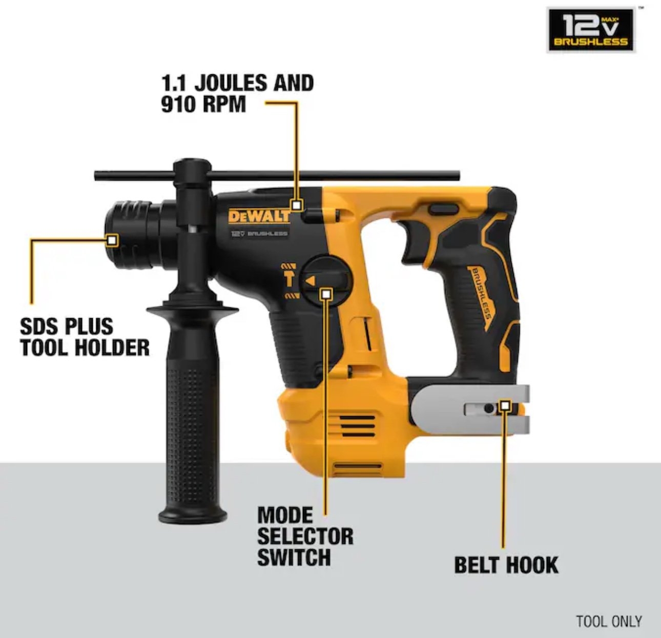 dewalt 12 volt hammer drill
