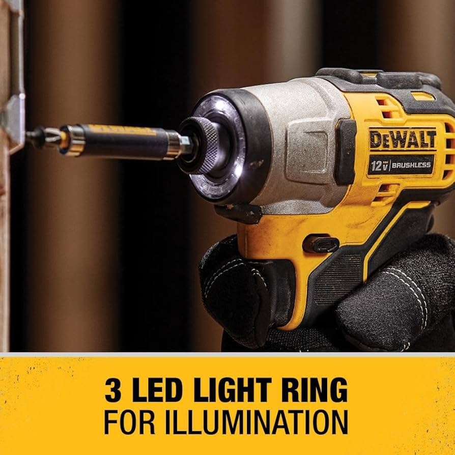 DEWALT XTREME 12V MAX Impact Driver Kit 1 4 Inch DCF801F2 Amazon