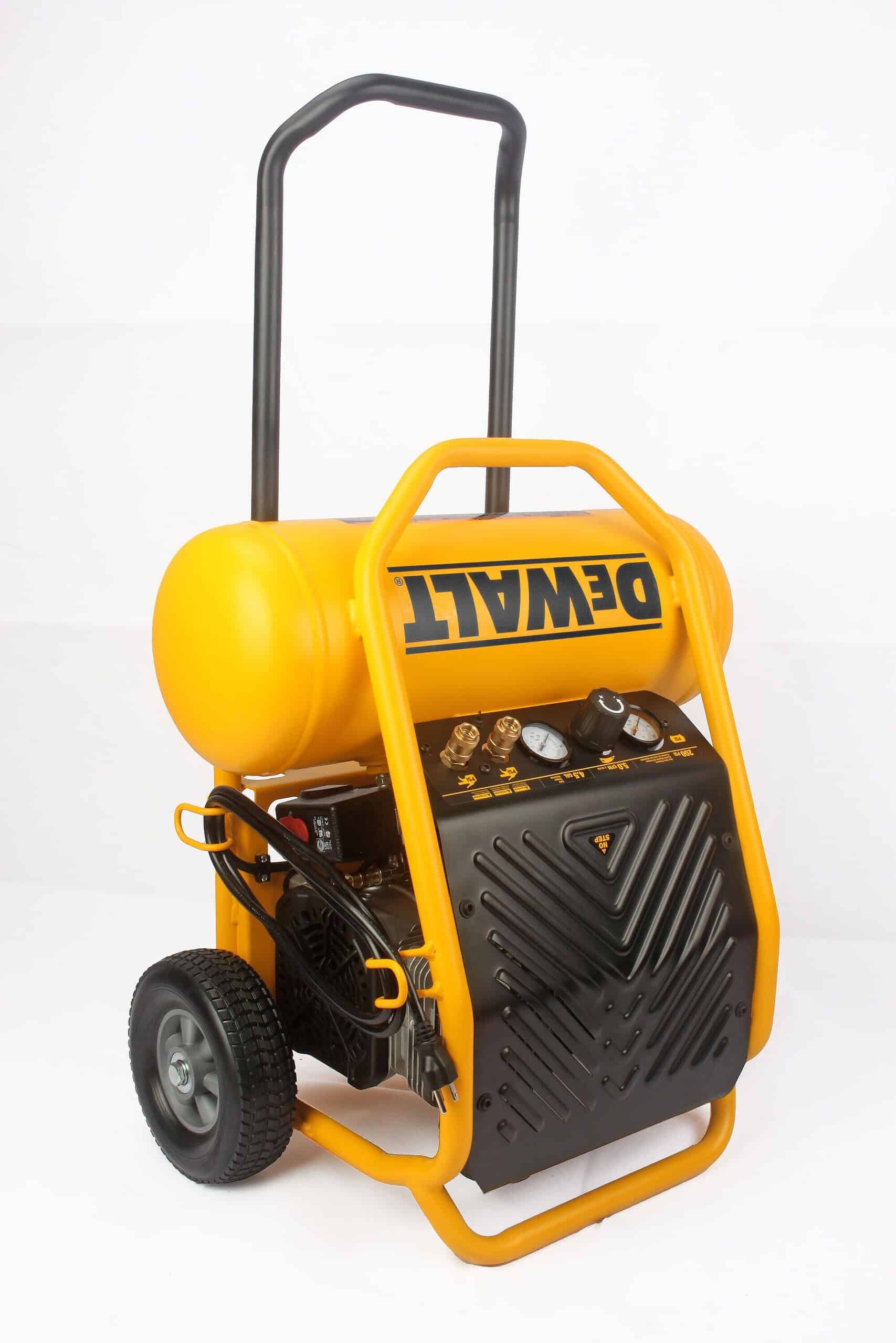 DeWalt Xtreme Quiet 2 Stage 4 5 Gallon Portable Electric 200 Psi Hot Dog Air Compressor Rubber DXCMS20045US