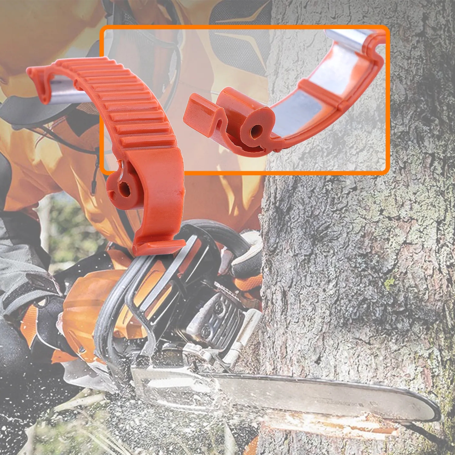 DHgate Top Quality 10Pcs Cylinder Cover Snap Clip Buckles For Husqvarna Chainsaws Home Garden