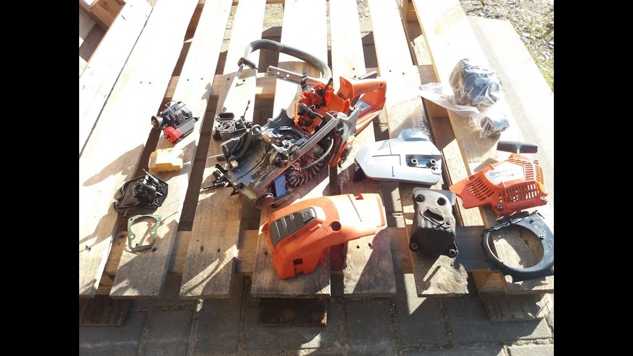 Disassembly Of Husqvarna 550 XP Chainsaw For Spare Parts 550 YouTube