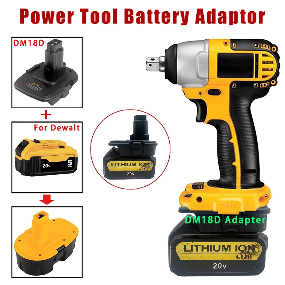 DM18D USB Converter Adapter For Milwaukee For DeWalt 18V 20V Li ion Battery For Dewalt 20V NiCd NiMh Power Tools DCA1820 DC9096 AliExpress