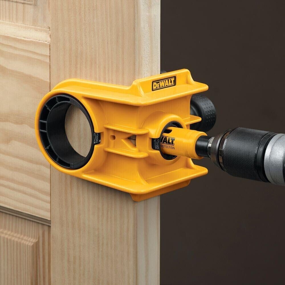 Door Lock Installation Kit Hole Saws Wood Metal Tool Repairs Workshop Home DIY