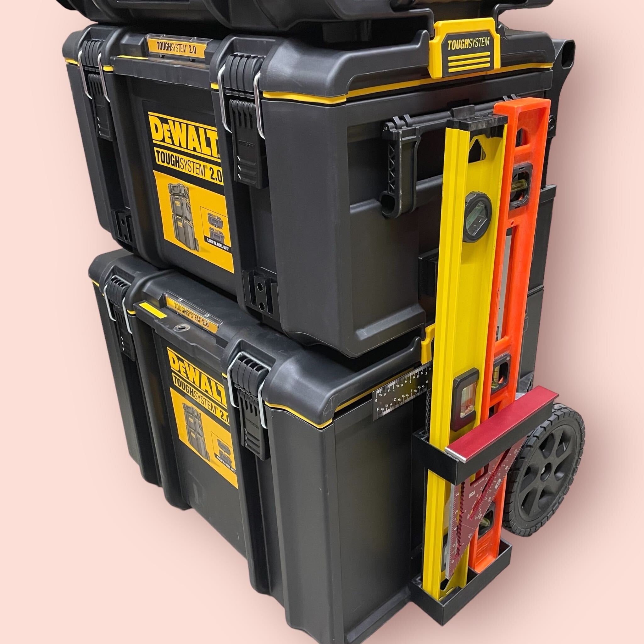 Dual Level Square Edge T square Holder For Dewalt Tough Systems 2 0 Etsy