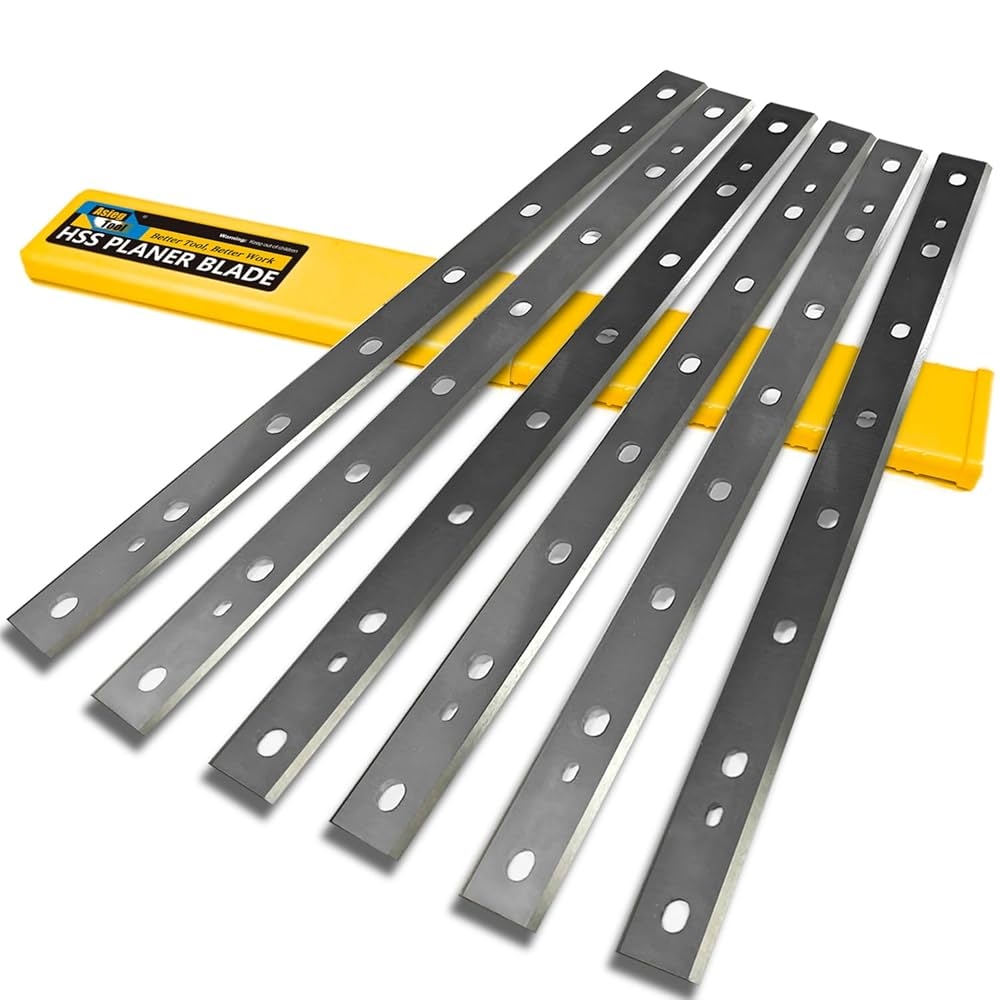 DW734 Planer Blades Knives For DeWalt DW734 7342 Thickness Planers With 12 5 Inch HSS Replacement Heat Treated Double Edge 2 Set 6 Pcs Amazon