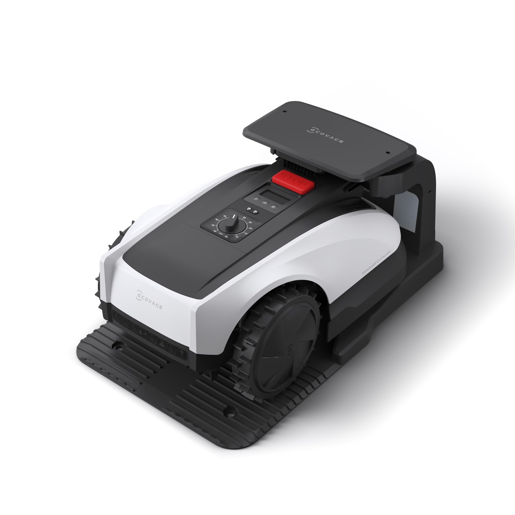 ECOVACS GOAT O500 Panorama Robot Lawnmower 500 Auto Mapping Setup free LiDAR Enhanced Panoramic Visual Navigation Pass 0 7m Path Customized Mowing Edge Precision Mowing 45 Slope Amazon co uk Garden