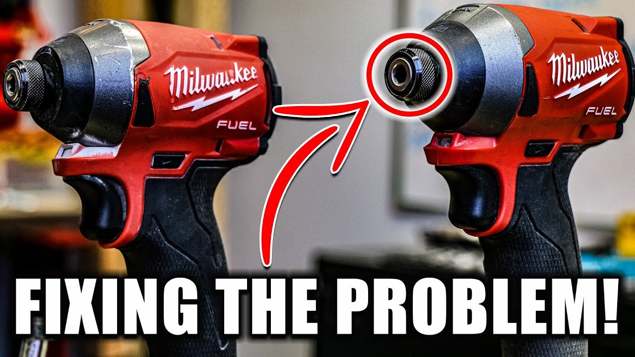 FIXING MILWAUKEE M18 FUEL Gen 3 IMPACT DRIVER COLLET PROBLEM must Watch YouTube