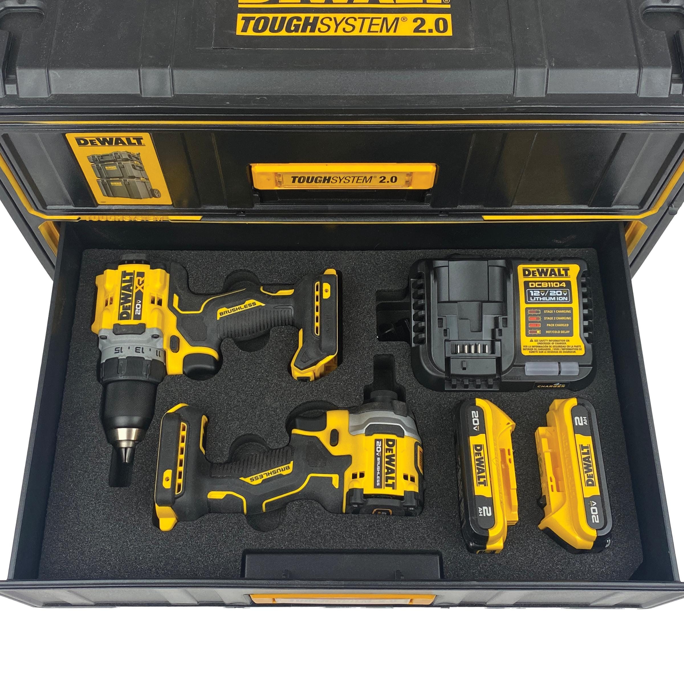 FOAM INSERT To Store Dewalt Drill DCD800 And Impact DCF850 In A Dewalt 2 Drawer Tool Box Tools case NOT Included Etsy