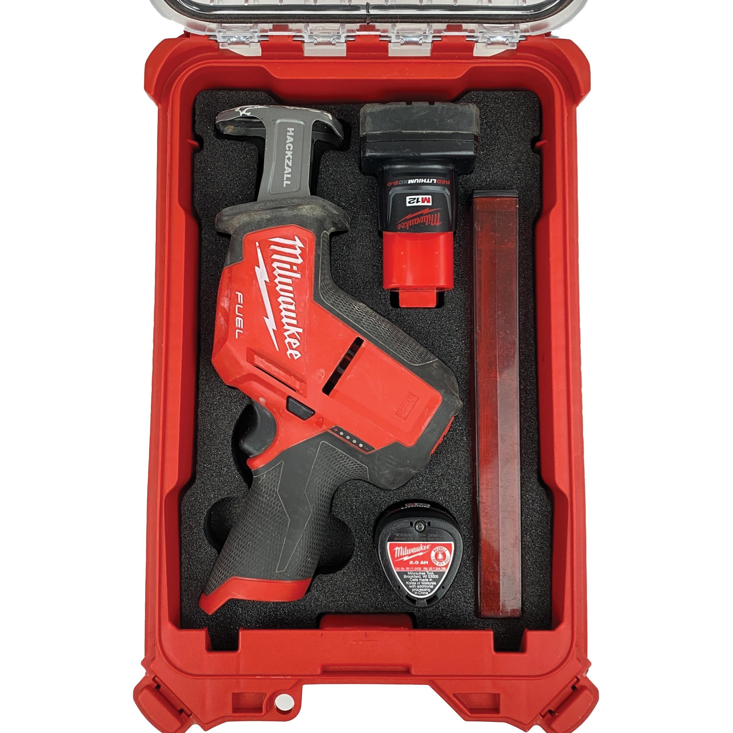 milwaukee fuel hackzall m12