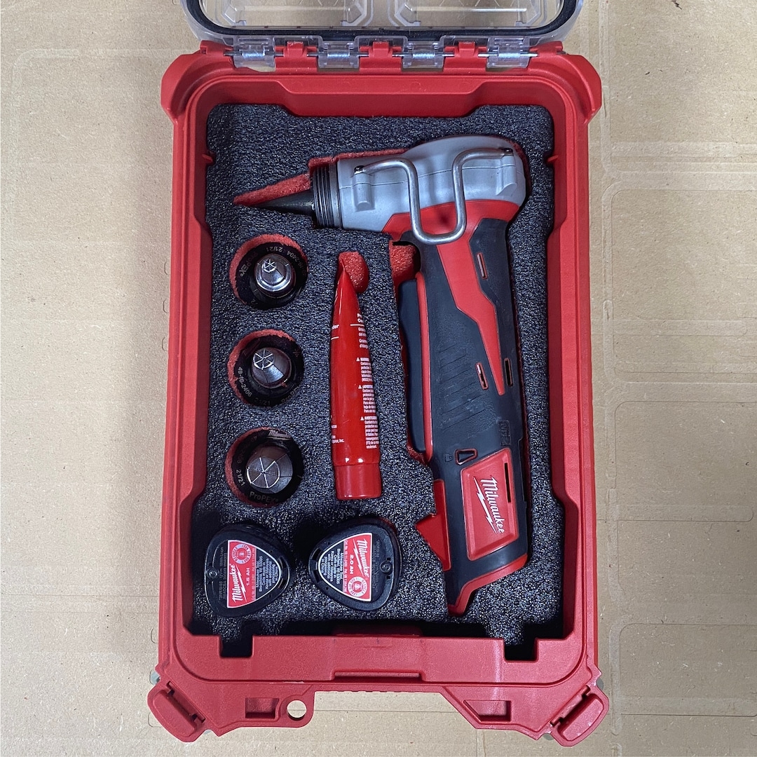 FOAM INSERT To Store M12 Propex Expansion Tool Kit In A Milwaukee Packout 5 Compartment Small Parts Organizer Tools case NOT Included Etsy