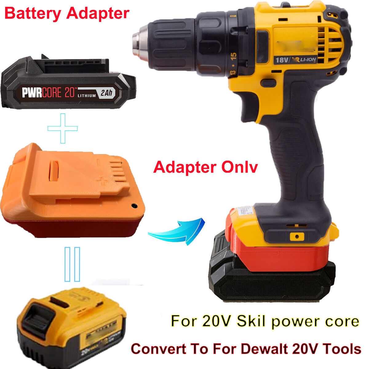 battery for dewalt drill