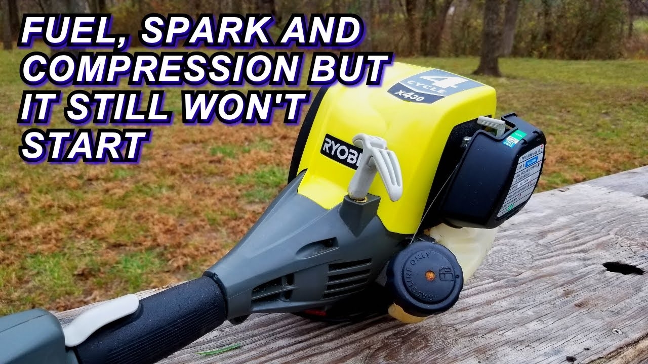 Free Ryobi 4 Cycle Trimmer Problems YouTube
