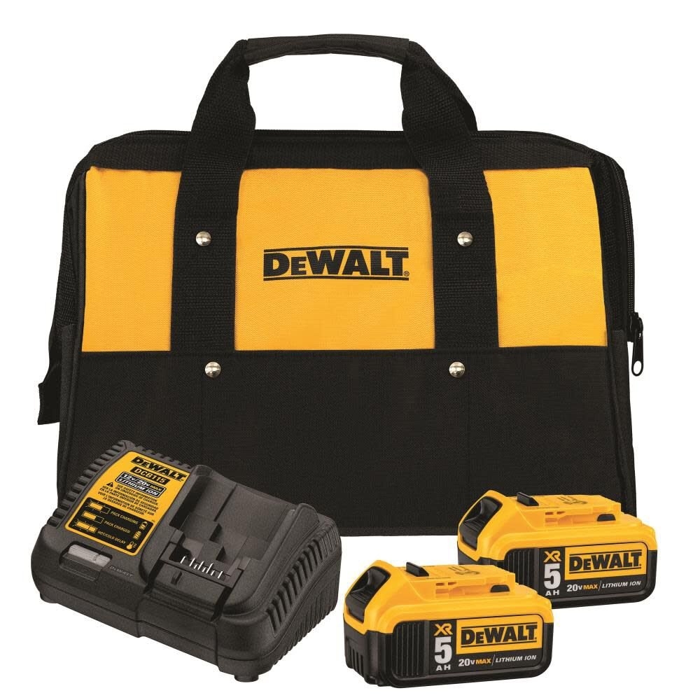 FREE TOOL With Purchase Of DeWALT 20v MAX XR 5 0 Ah Battery 2 Pack 