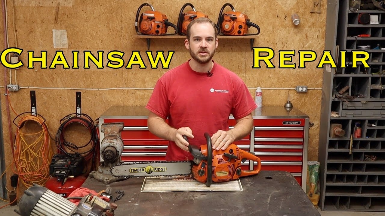 how to fix a husqvarna chainsaw