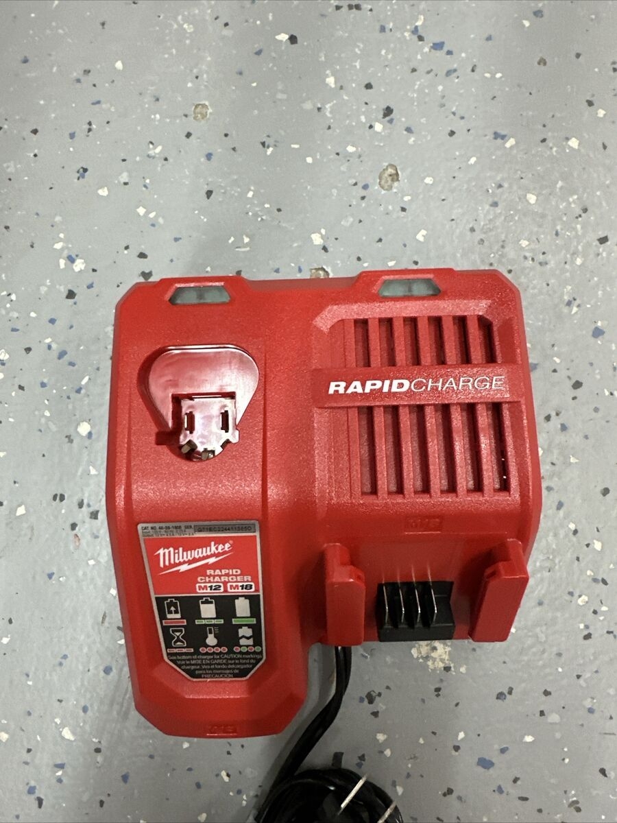 GENUINE RAPID Milwaukee 48 59 1808 Charger M12 M18 EBay