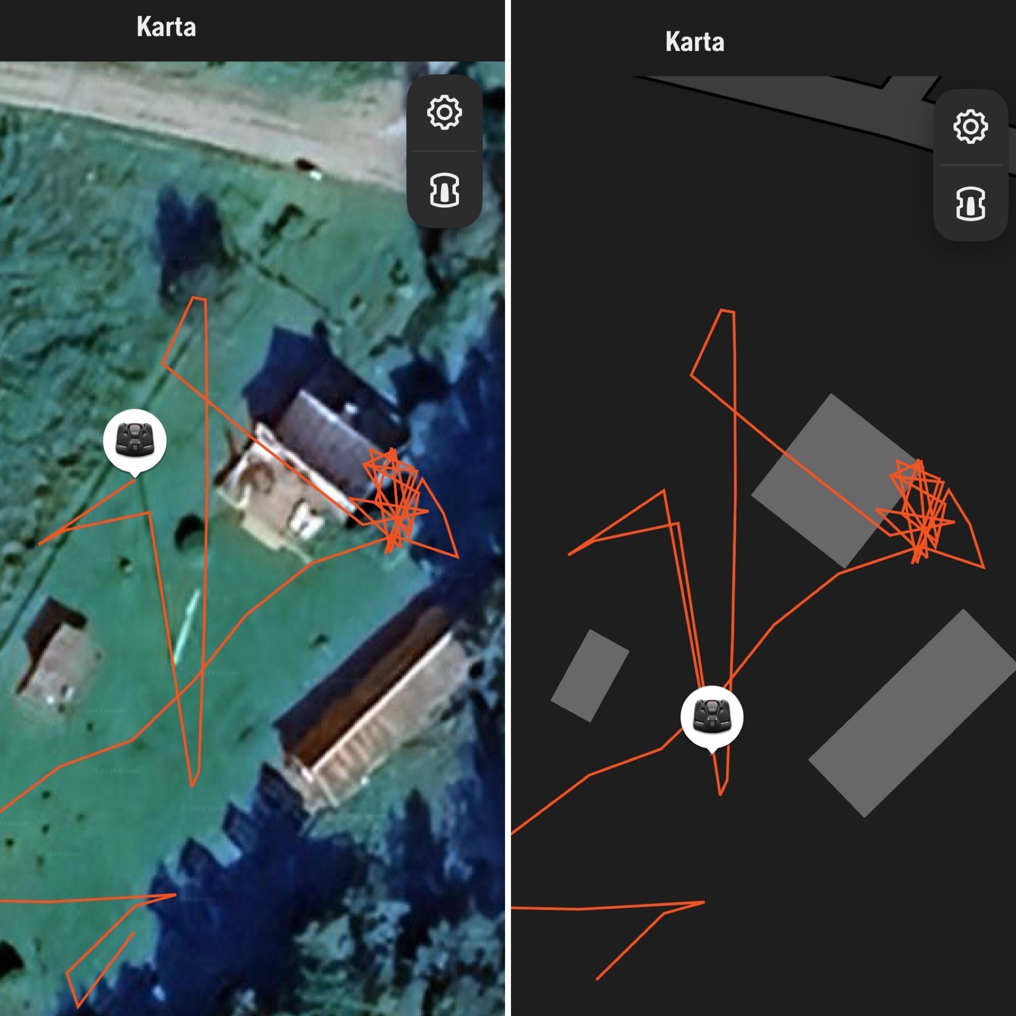 husqvarna map problem
