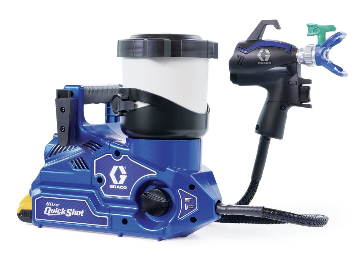 Graco Ultra QuickShot Powered By DEWALT Batteries 