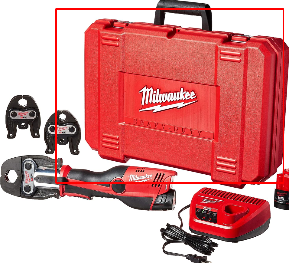 Hard Carrying Case For Milwaukee 2473 22 M12 Force Logic Press Tool Kit With Jaw EBay