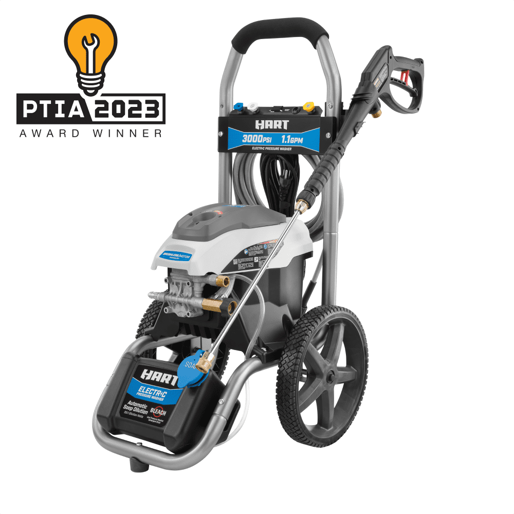HART 3000PSI 1 1 GPM Cold Water Electric Pressure Washer 