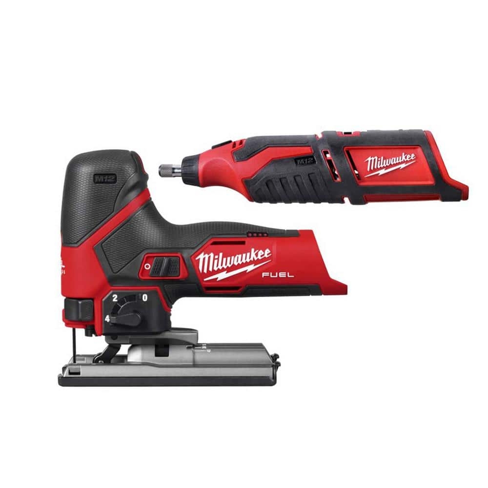 Have A Question About Milwaukee M12 12 Volt Fuel Lithium Ion Cordless Jig Saw With M12 Rotary Tool Pg 3 The Home Depot