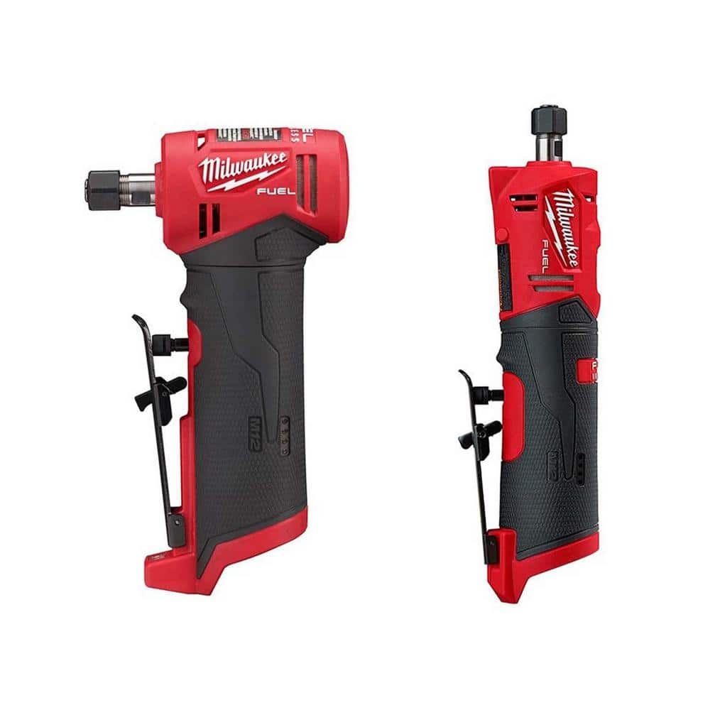 Have A Question About Milwaukee M12 FUEL 12V Lithium Ion Brushless Cordless 1 4 In Right Angle And Straight Die Grinder Kit Tool Only Kit Pg 1 The Home Depot
