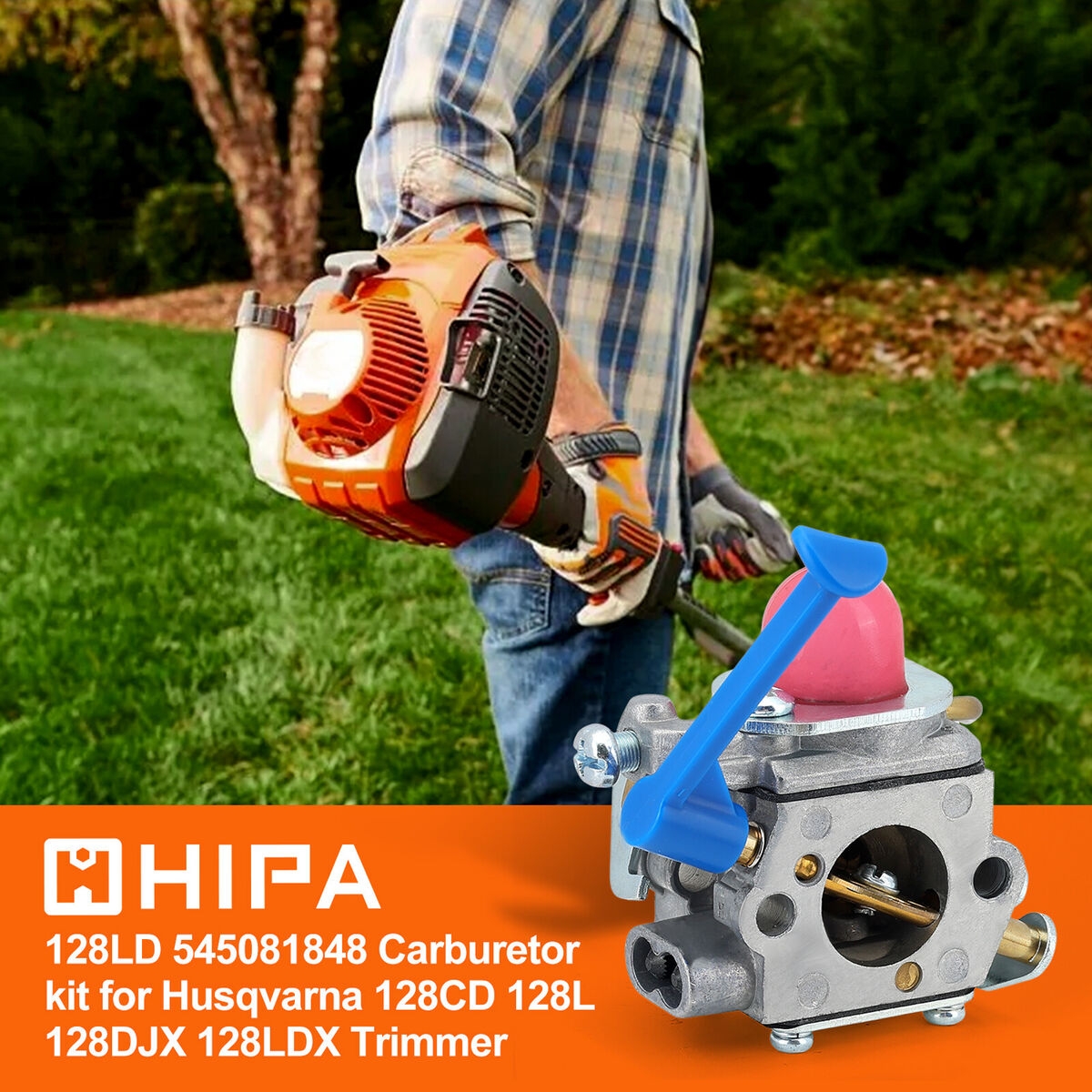 Hipa Carburetor For Husqvarna 128C 128CD 128L 128LD 128RJ 128R Trimmer Zama Carb EBay
