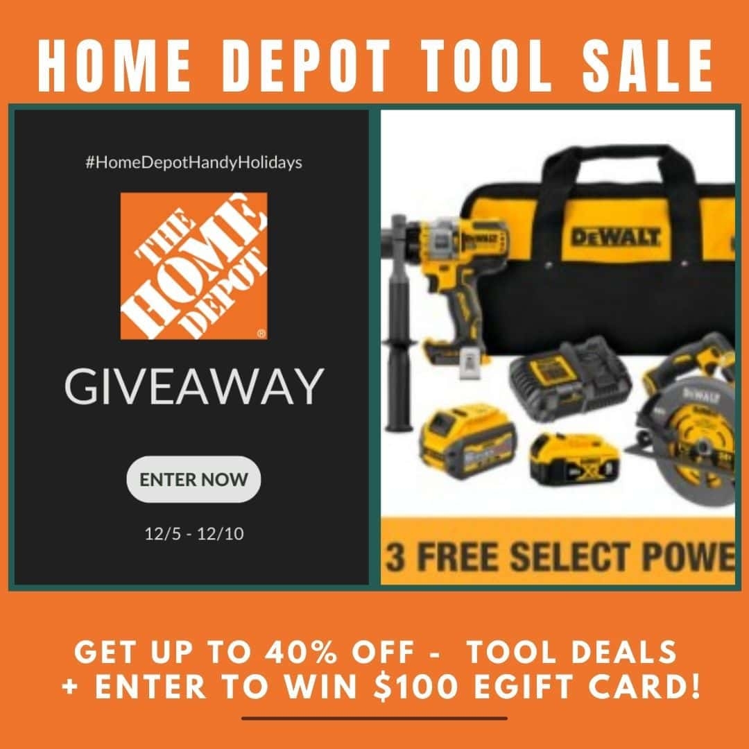 Home Depot Tool Sale Up To 40 Off Free Tool Offers With Sets More Thrifty NW Mom