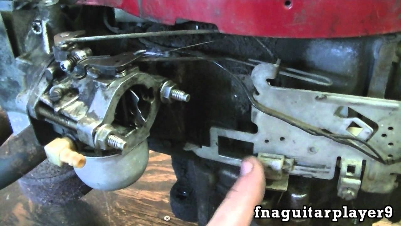 How Throttle And Choke Linkage Is Setup On A Briggs 2 Piece Carburetor NEW ENGINE YouTube