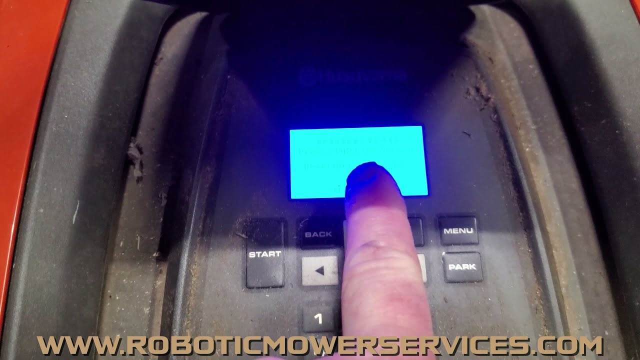 How To Access Critical Information About Your Husqvarna Automower s Battery YouTube