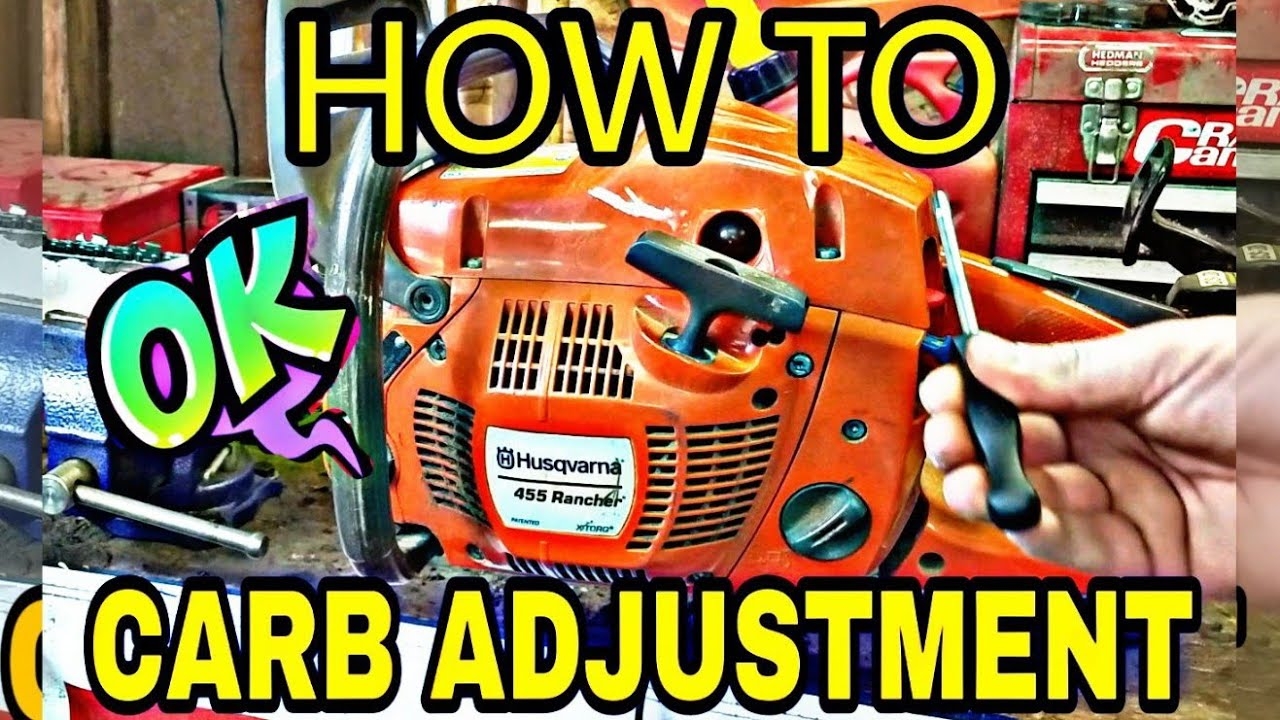 huskavara 435 adjust idle air control valve