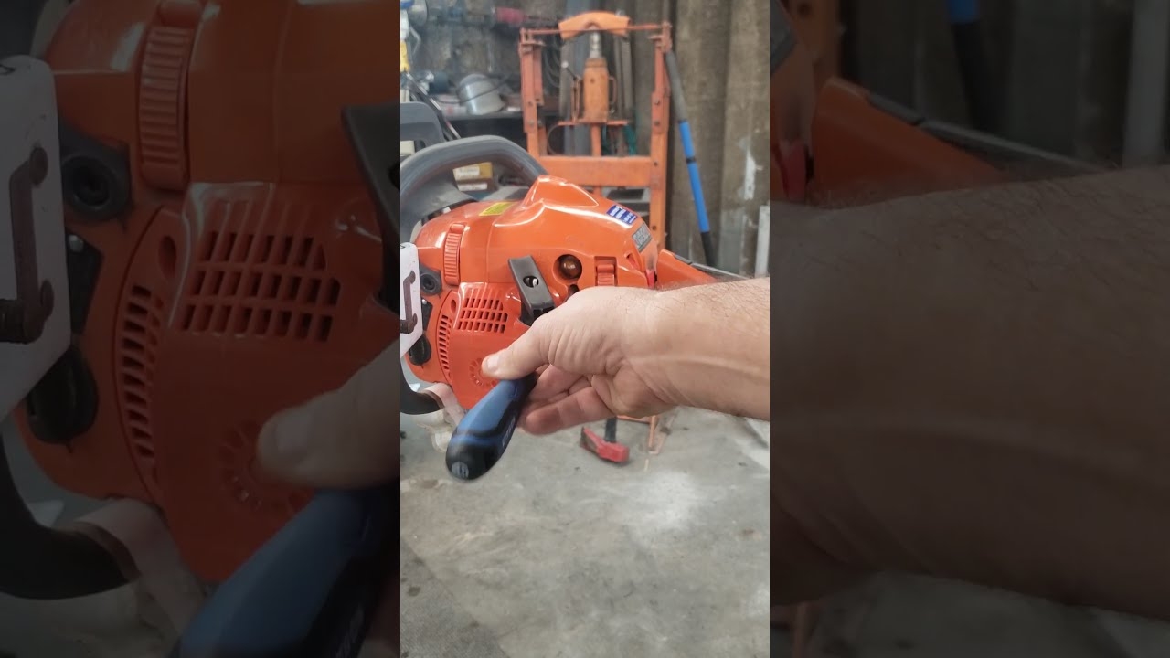husqvarna chainsaw idle adjustment