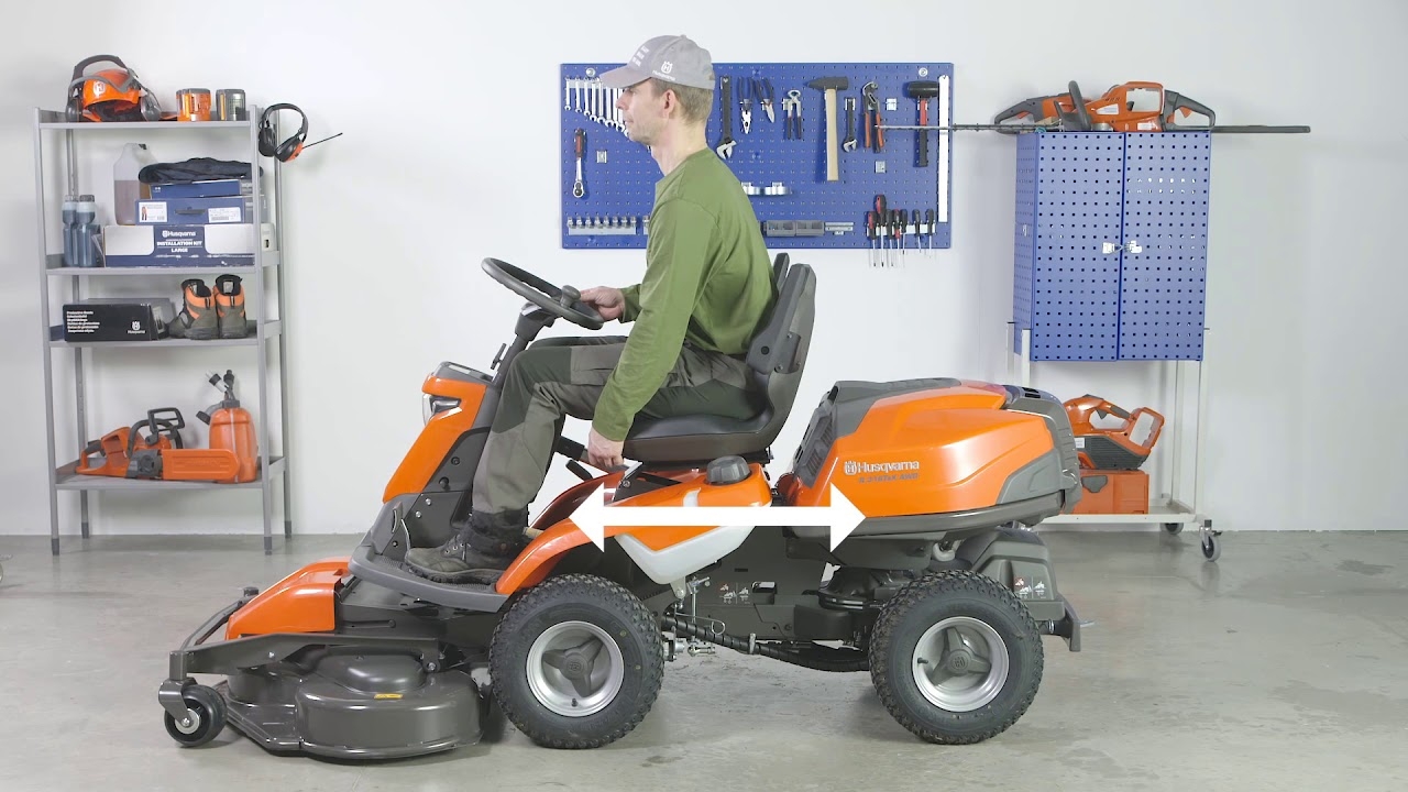 husquvarna lawn mower adjustment steering adjustment