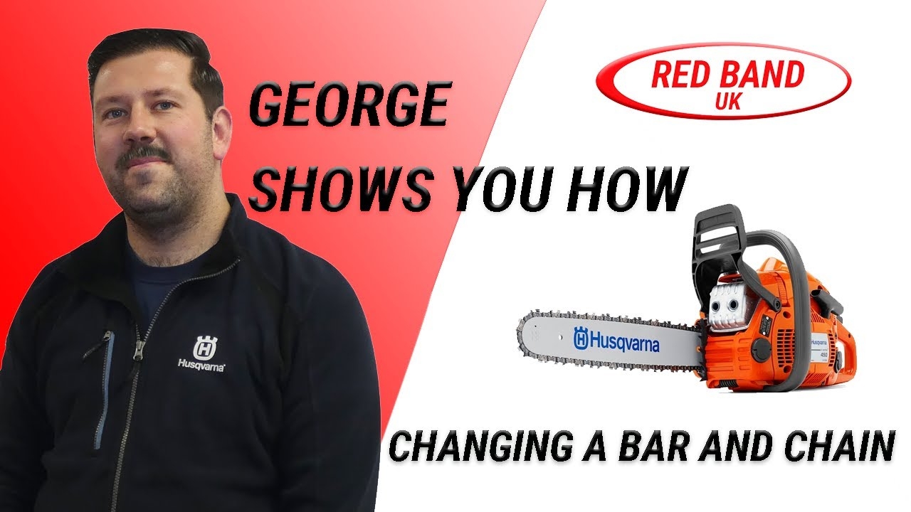 changing chain on husqvarna 455 rancher